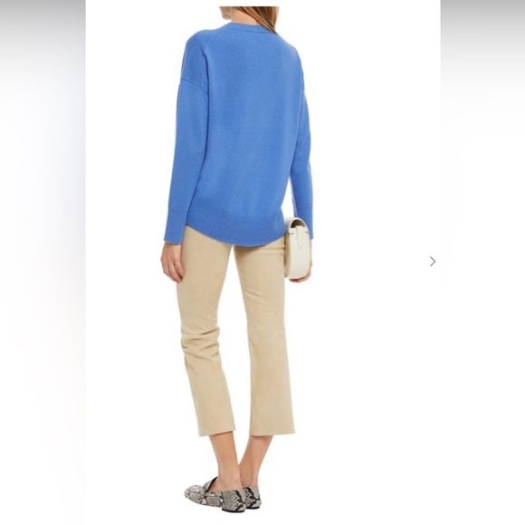 THEORY***Kick Pull On Stretch Cream Suede Pants***US 8 $995 - Picture 5 of 7